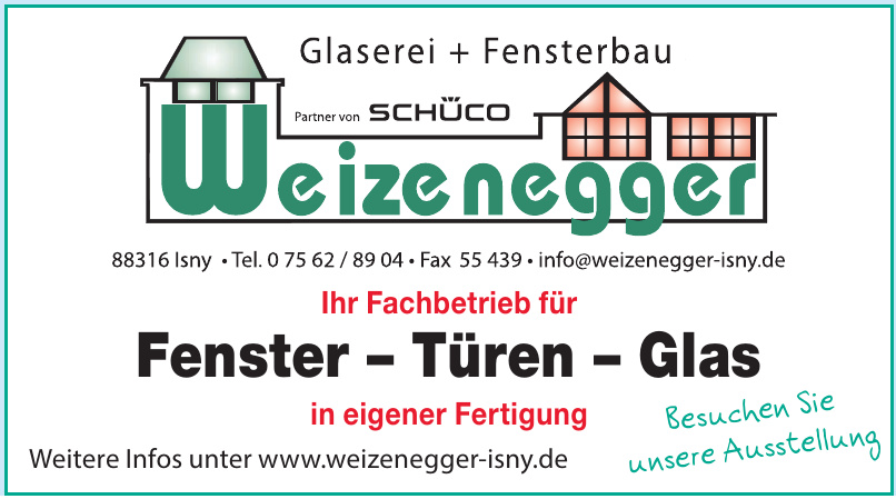 Glaserei und Fensterbau Weizenegger Glaserei und Fensterbau Weizenegger