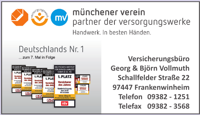 Versicherungsbüro Georg & Björn Vollmuth Versicherungsbüro Georg & Björn Vollmuth