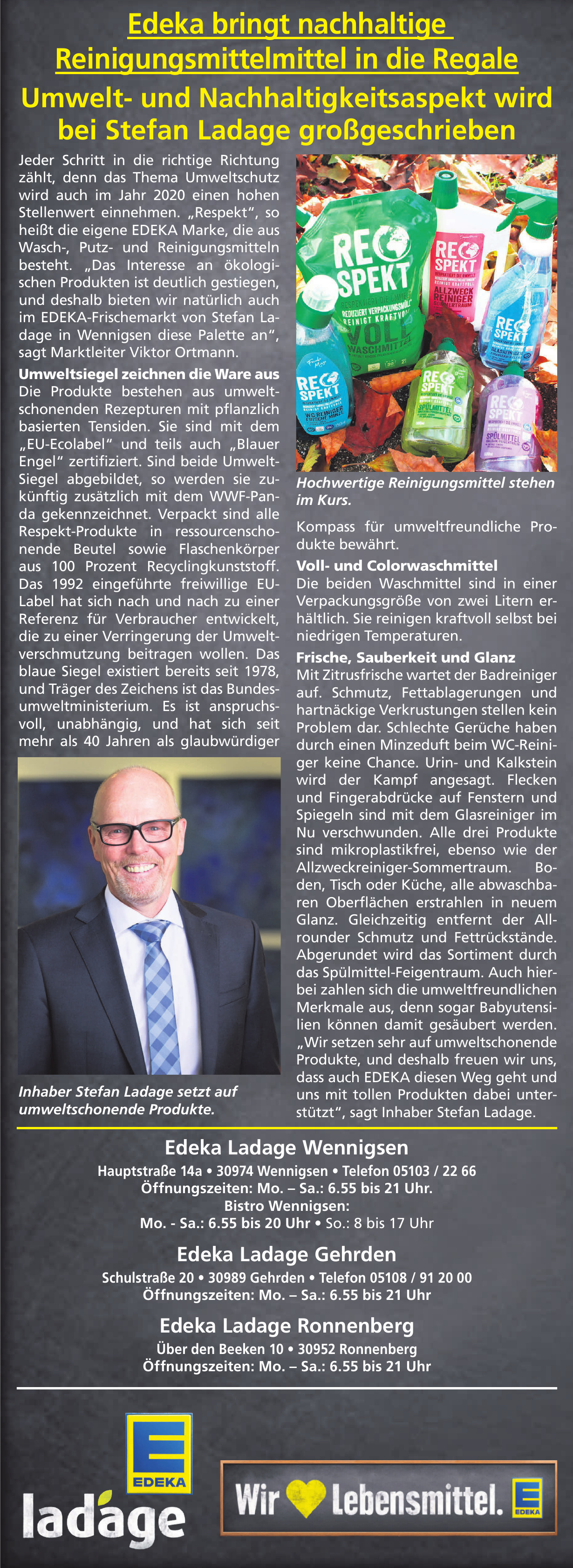 Edeka Ladage Wennigsen Edeka Ladage Wennigsen