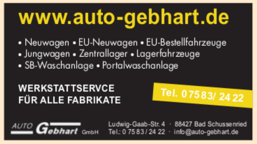 Auto Gebhart GmbH Auto Gebhart GmbH