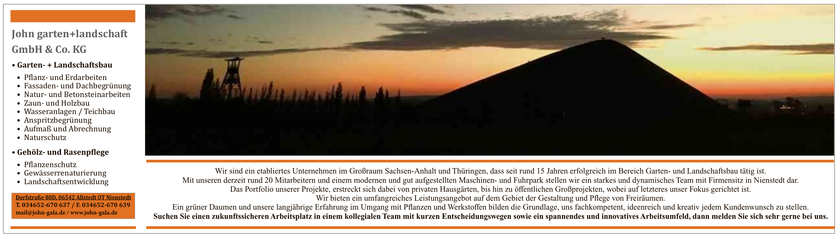 John garten+landschaft GmbH & Co. KG John garten+landschaft GmbH & Co. KG