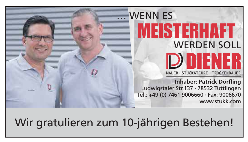 Patrick Dörfling - Diener Patrick Dörfling - Diener