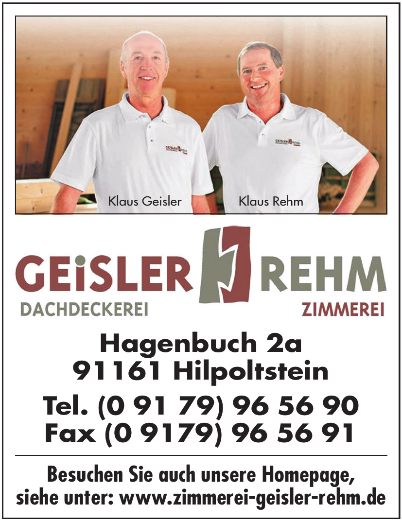 Geisler Rehm Zimmerei Geisler Rehm Zimmerei