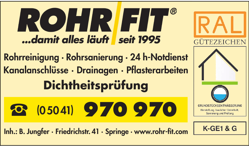 Rohr Fit Rohr Fit