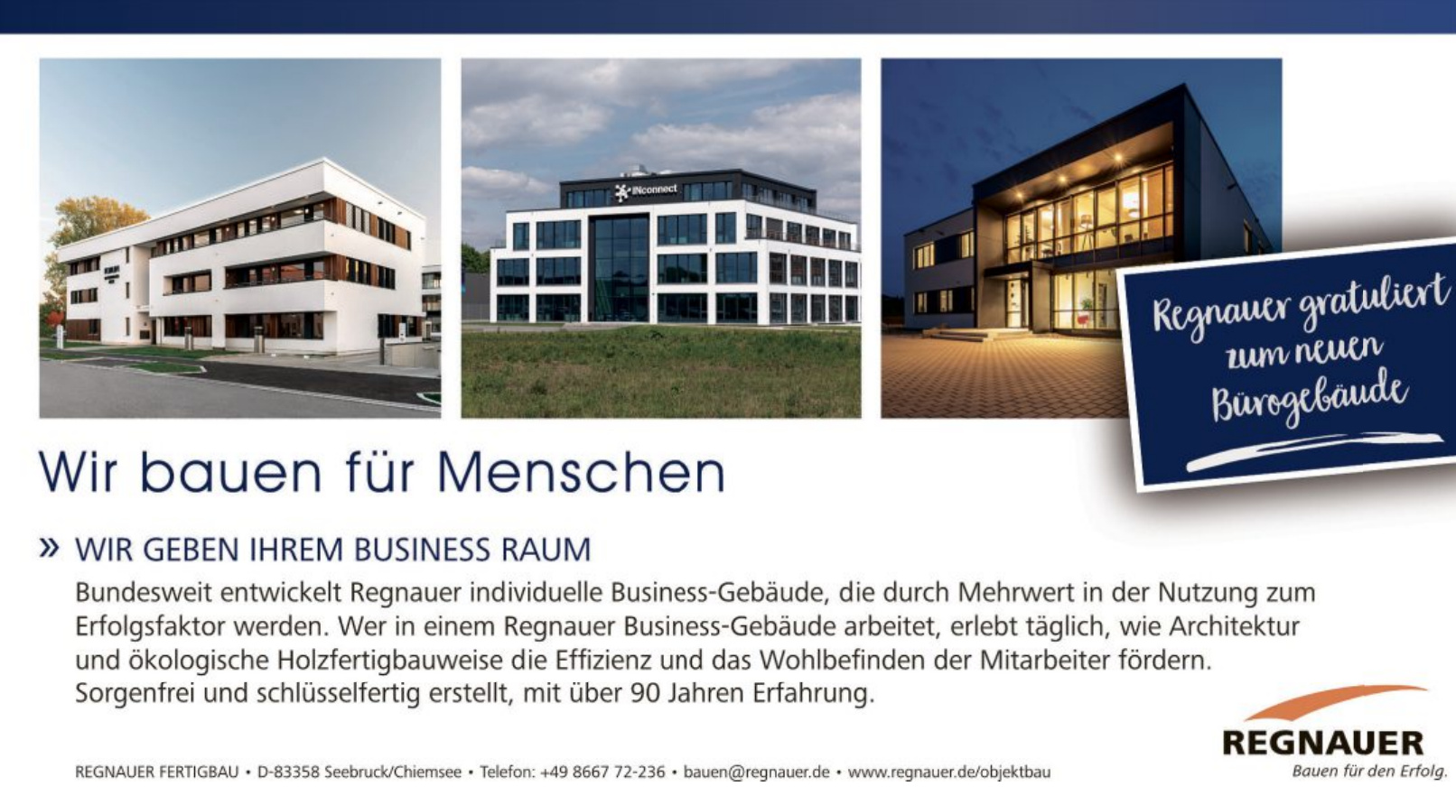 Regnauer Fertigbau GmbH & Co. KG Regnauer Fertigbau GmbH & Co. KG