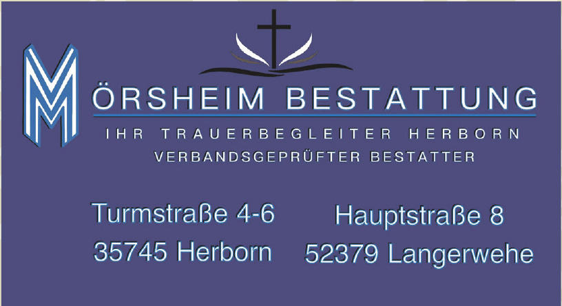 Mörsheim Bestattung