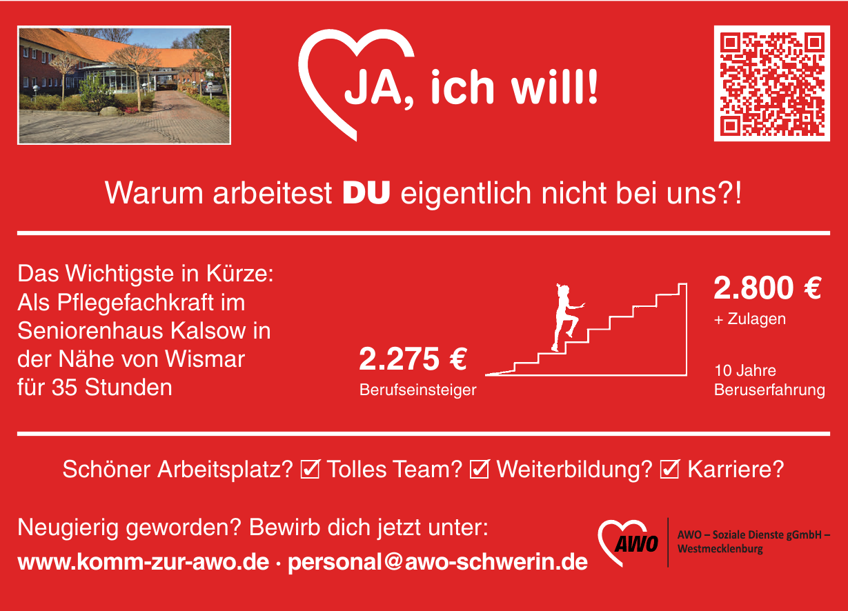 AWO - Soziale Dienste gGmbH Westmecklenburg AWO - Soziale Dienste gGmbH Westmecklenburg