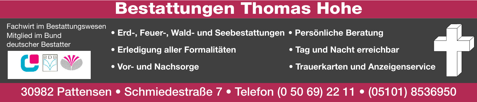 Bestattungen Thomas Hohe Bestattungen Thomas Hohe