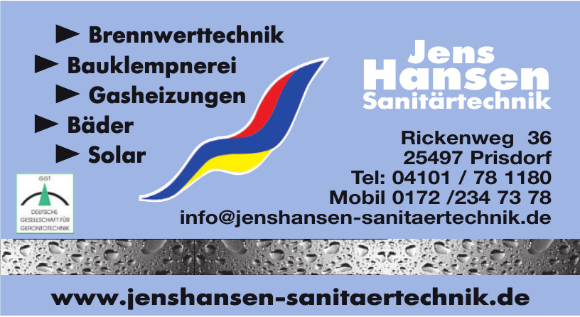 Jens Hansen Sanitärtechnik