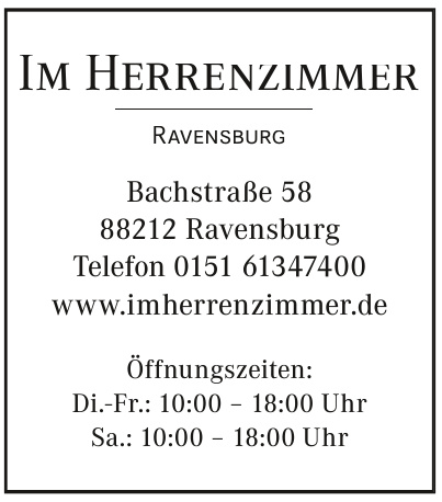 Im Herrenzimmer Im Herrenzimmer