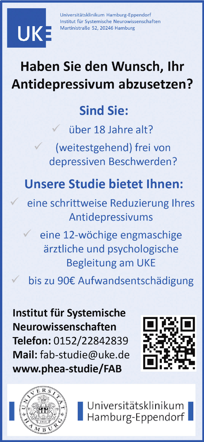 Universitätsklinikum Hamburg-Eppendorf, Institut für Systemische Neurowissenschaften