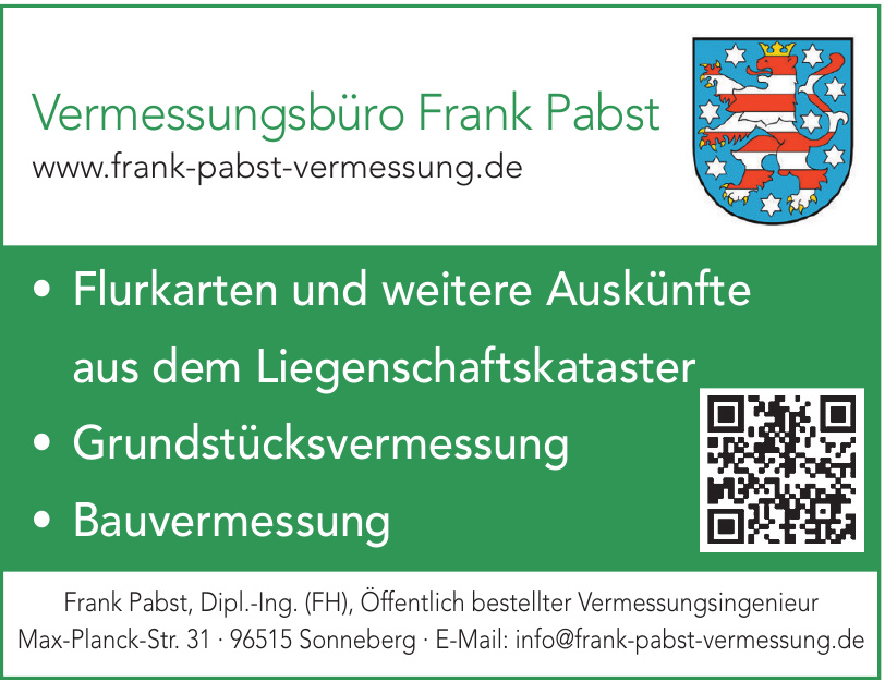 Vermessungsingenieur Frank Pabst Vermessungsingenieur Frank Pabst