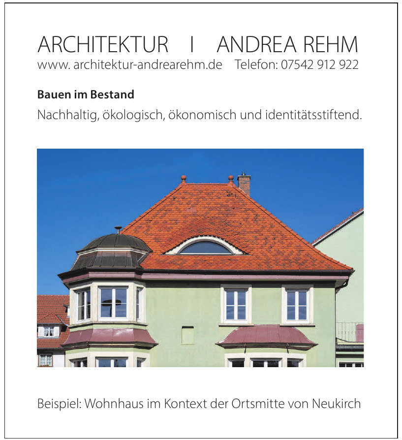 Achitektur Andrea Rehm Achitektur Andrea Rehm