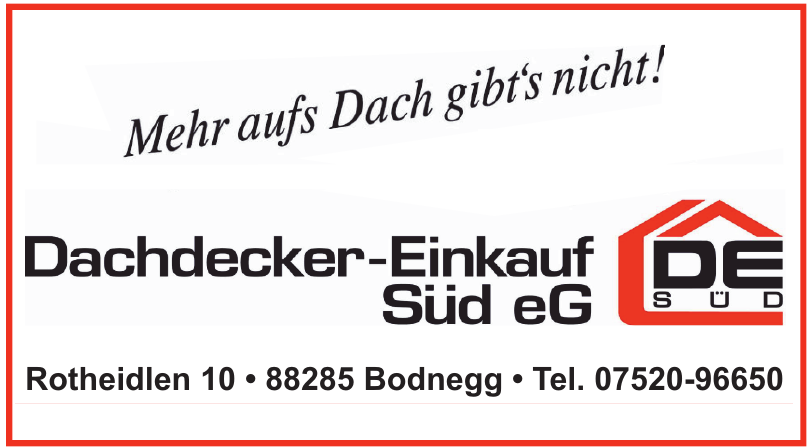 Dachdecker-Einkauf Süd eG Dachdecker-Einkauf Süd eG
