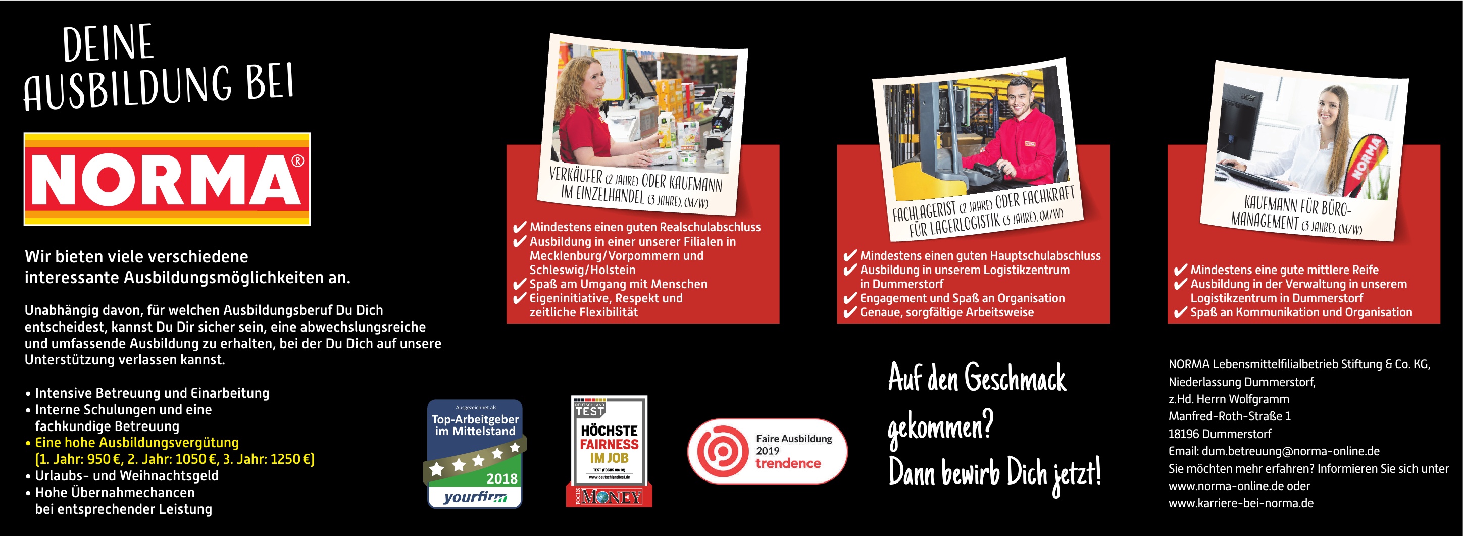 Norma Lebensmittelfilialbetrieb Stiftung & Co. KG Norma Lebensmittelfilialbetrieb Stiftung & Co. KG
