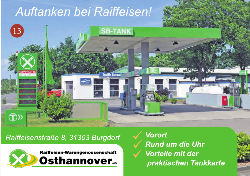 Reiffeisen-Warengenossenschaft Osthannover eG.