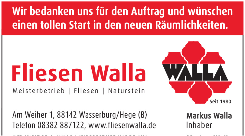 Fliesen Walla Fliesen Walla