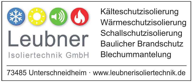 Leubner Isoliertechnik GmbH Leubner Isoliertechnik GmbH