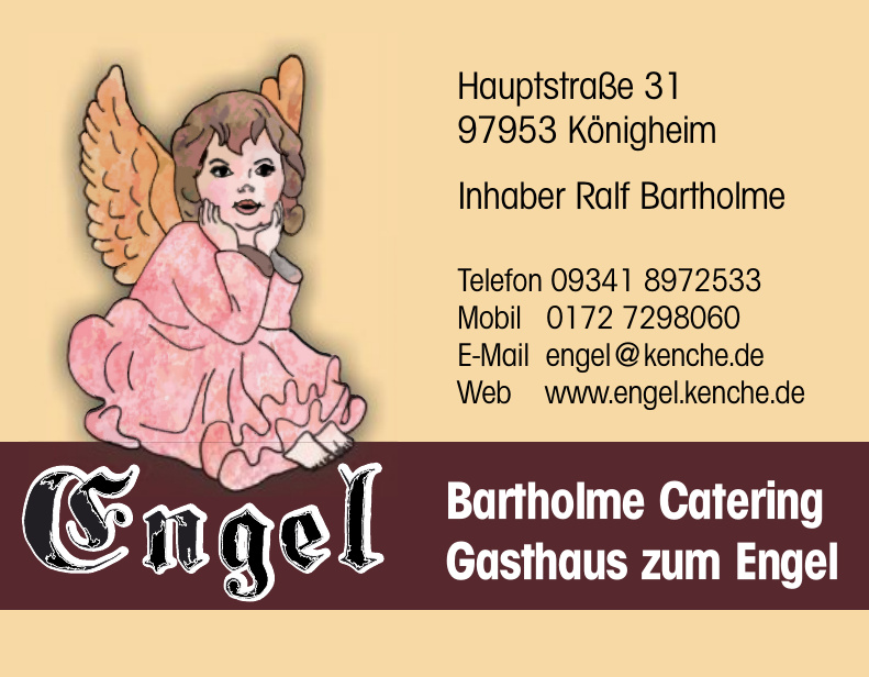 Engel - Bartholme Catering - Gasthaus zum Engel