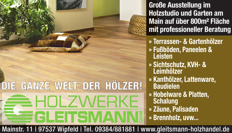 Holzwerke Gleitsmann GmbH Holzwerke Gleitsmann GmbH