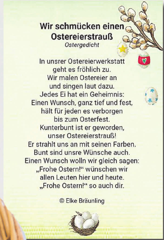 Ostergedicht Ostergedicht