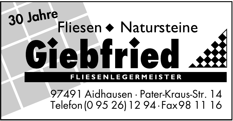 Giebfried Fliesen Giebfried Fliesen