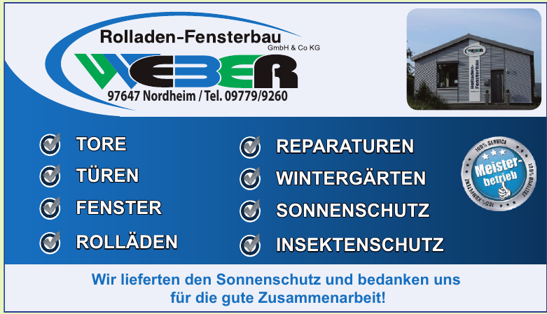 Rolladen-Fensterbau Weber GmbH & Co. KG