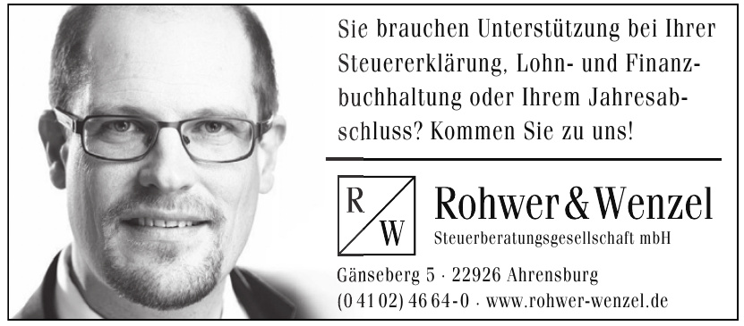 Rohwer & Wenzel Steuerberatungsgesellschaft mbH