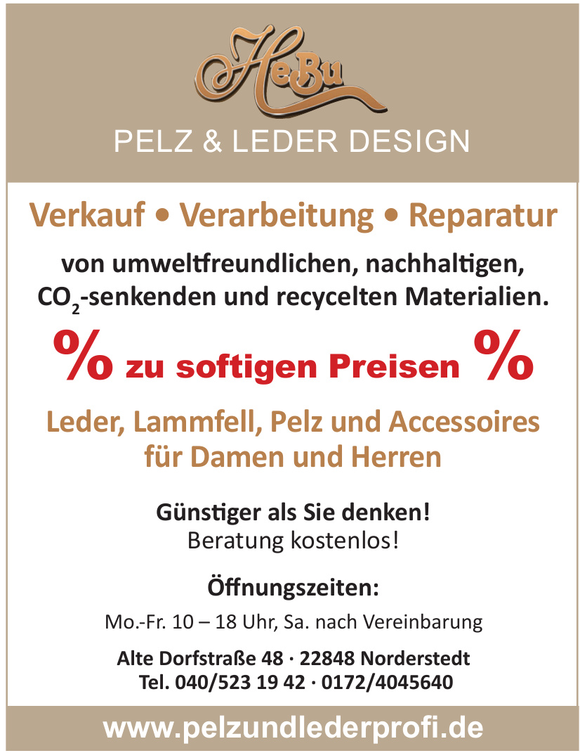 HeBu Pelz & Leder Design HeBu Pelz & Leder Design
