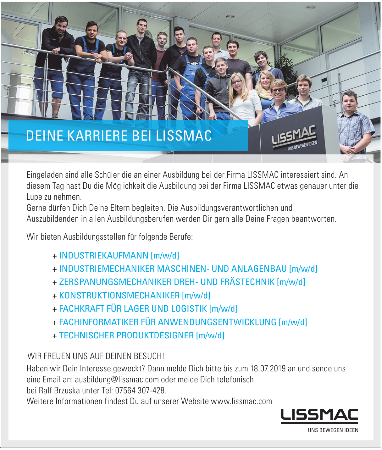LISSMAC Maschinenbau GmbH LISSMAC Maschinenbau GmbH