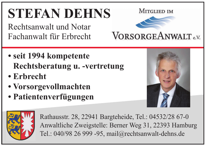 Stefan Dehns Rechtsanwalt + Notar