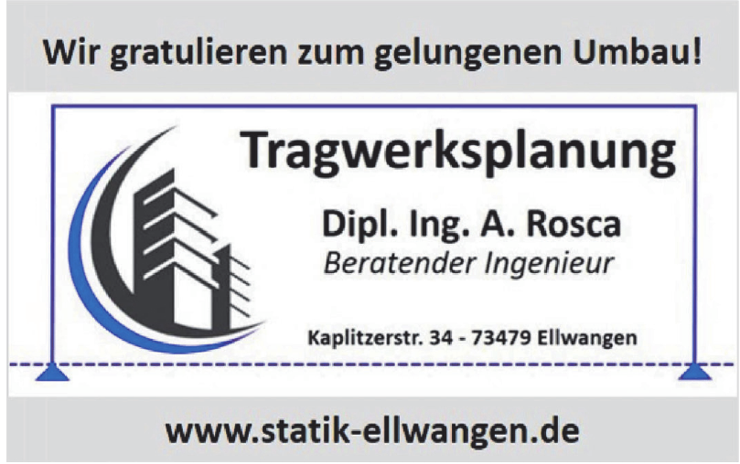 Tragwerksplanung Dipl. Ing. A. Rosca Tragwerksplanung Dipl. Ing. A. Rosca