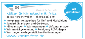 Intensivpflegedienst Lebenswert GmbH Kälte- & Klimatechnik Fritz GmbH & Co. KG