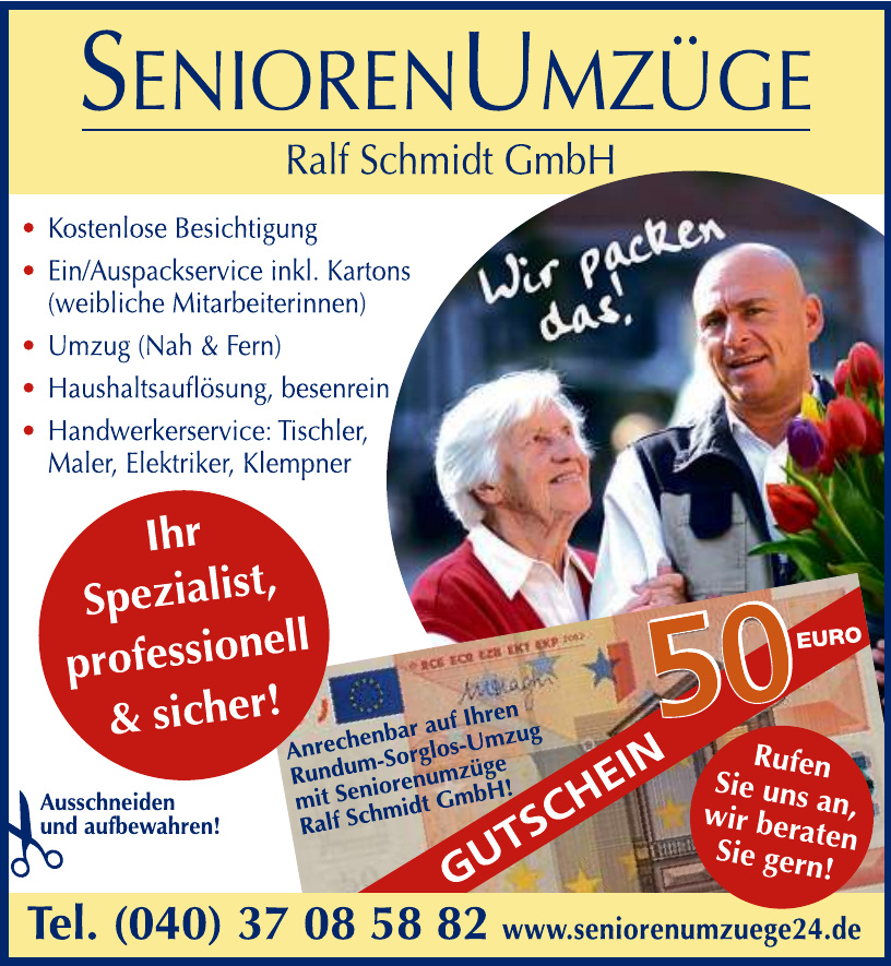 SeniorenUmzüge Ralf Schmidt GmbH