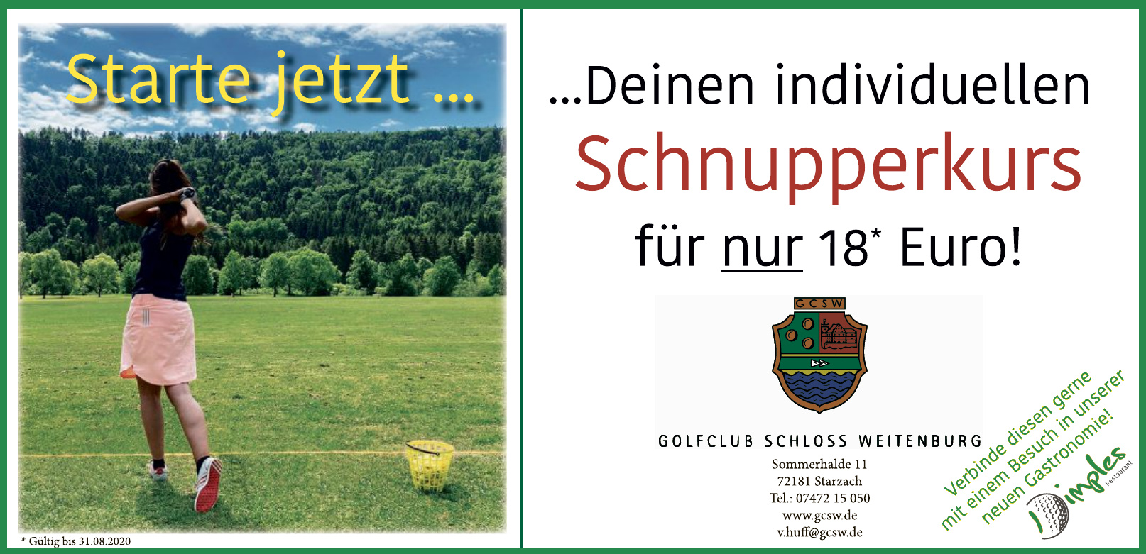 Golfclub Schloss Weitenburg Golfclub Schloss Weitenburg