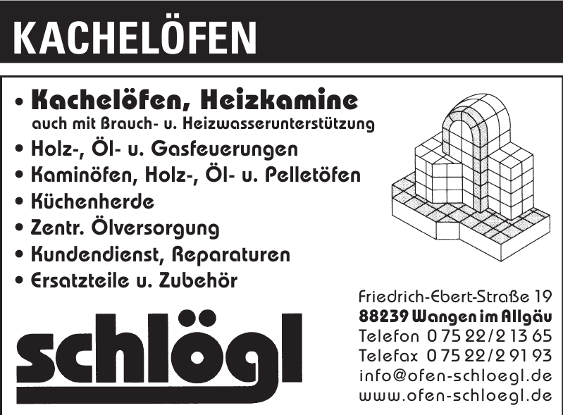 Kachelöfen und Heizkamine Schlögl Kachelöfen und Heizkamine Schlögl