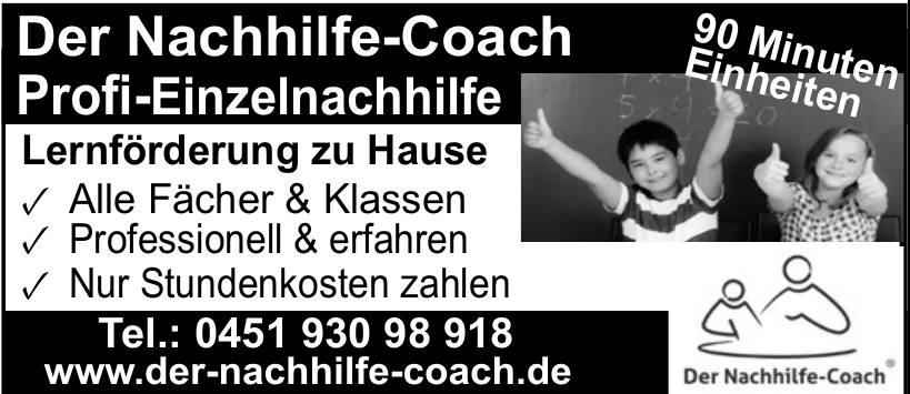 Der Nachhilfe-Coach Der Nachhilfe-Coach