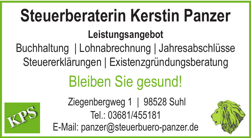 Steuerberaterin Kerstin Panzer Steuerberaterin Kerstin Panzer